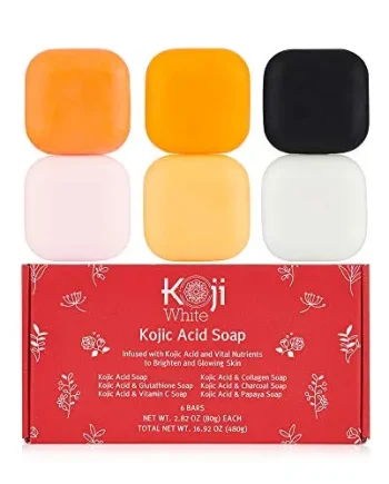Koji White Kojic Acid Skin Brighten & Glowing Soap